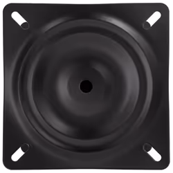 vidaXL Boat Seat Pedestal Swivel Boat Seat Base Adjustable Height Black Steel - 18 cm - Additional view 5