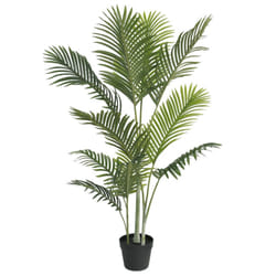 vidaXL Artificial Palm Tree Fake Plant Fake Tree Artificial Plant Green PP - 120 cm