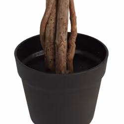 vidaXL Artificial Lemon Tree with 3 Trunks Fake Tree Artificial Plant Green PP - 180 cm