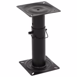 vidaXL Boat Seat Pedestals with 360 Seat Swivel 2 pcs Adjustable Height Steel - Additional view 2