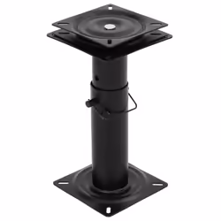 vidaXL Boat Seat Pedestals with 360 Seat Swivel 2 pcs Adjustable Height Steel - Additional view 6