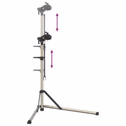 vidaXL Bike Repair Stand Foldable Adjustable Bike Workstand Hanger Aluminium - Additional view 7