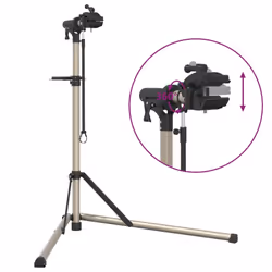 vidaXL Bike Repair Stand Foldable Adjustable Bike Workstand Hanger Aluminium - Additional view 8