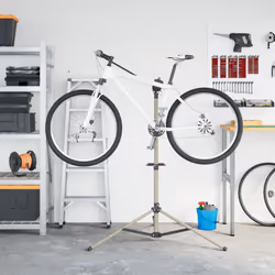 vidaXL Bike Repair Stand Foldable Adjustable Bike Workstand Hanger Aluminium