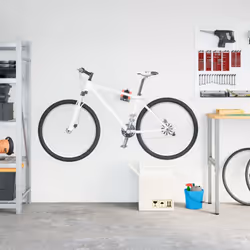 vidaXL Bike Repair Stand Wall Mounted Foldable Bike Workstand Red&Black Steel - Additional view 2