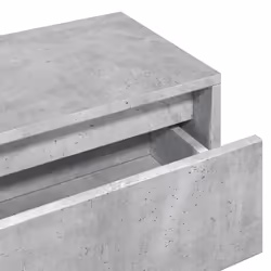 vidaXL Hallway Furniture Set 4 Piece Shoe Bench Coat Hanger Engineered Wood - concrete grey - Additional view 5