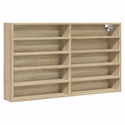 VidaXL 847928, Wood, Wood, 60 kg, 10 shelves, 1000 mm, 150 mm