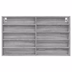 VidaXL 847931 shelve Wood Grey - Additional view 4
