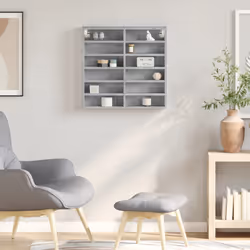 VidaXL 847936 shelve Wood Grey
