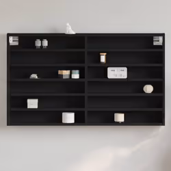 VidaXL 847941 shelve Wood Black