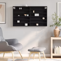 VidaXL 847941 shelve Wood Black