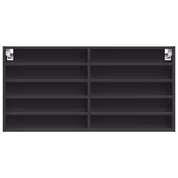 VidaXL 847948 shelve Wood Black - Additional view 4