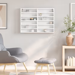 VidaXL 847954 shelve Wood White