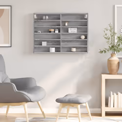 VidaXL 847959 shelve Wood Grey