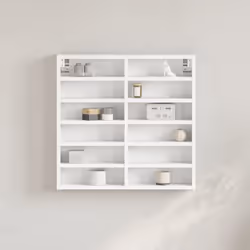 VidaXL 847961 shelve Wood White