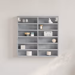 VidaXL 847964 shelve Wood Grey