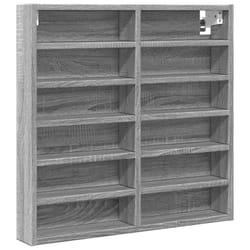 VidaXL 847966 shelve Wood Grey