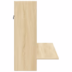 vidaXL Wall-Mounted Desk Home Folding Table Drop-Leaf Table Engineered Wood - sonoma oak - Additional view 4