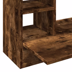 vidaXL Wall-Mounted Desk Home Folding Table Drop-Leaf Table Engineered Wood - smoked oak - Additional view 7