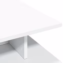 vidaXL Coffee Table Hall End Table Accent Side Table Black Engineered Wood - white - Additional view 6