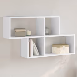 VidaXL 848017 shelve Wood White