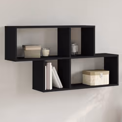 VidaXL 848018 shelve Wood Black
