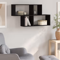 VidaXL 848018 shelve Wood Black