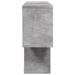 vidaXL Wall Shelf Floating Shelf Wall Storage Shelf Wall Rack Engineered Wood - concrete grey - Additional view 4