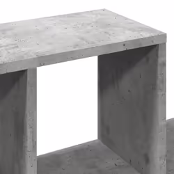 vidaXL Wall Shelf Floating Shelf Wall Storage Shelf Wall Rack Engineered Wood - concrete grey - Additional view 6