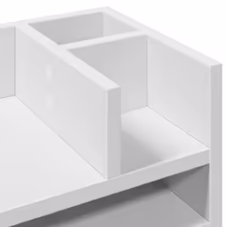 vidaXL Desk Organiser Tray Organiser Office File Organiser Engineered wood - white - Additional view 6