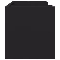 vidaXL Desk Organiser Tray Organiser Office File Organiser Engineered wood - black - Additional view 4