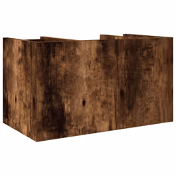 vidaXL Desk Organiser Tray Organiser Office File Organiser Engineered wood - smoked oak - Additional view 5