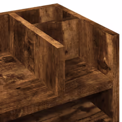vidaXL Desk Organiser Tray Organiser Office File Organiser Engineered wood - smoked oak - Additional view 6