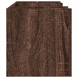 vidaXL Desk Organiser Tray Organiser Office File Organiser Engineered wood - brown oak - Additional view 4