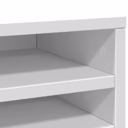 vidaXL Desk Organiser Tray Organiser File Organiser Sonoma Oak Engineered wood - white - Additional view 6