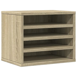 vidaXL Desk Organiser Tray Organiser File Organiser Sonoma Oak Engineered wood - sonoma oak