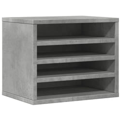 vidaXL Desk Organiser Tray Organiser File Organiser Sonoma Oak Engineered wood - concrete grey