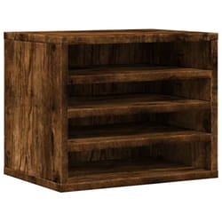 vidaXL Desk Organiser Tray Organiser File Organiser Sonoma Oak Engineered wood - smoked oak