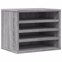 vidaXL Desk Organiser Tray Organiser File Organiser Sonoma Oak Engineered wood - grey sonoma