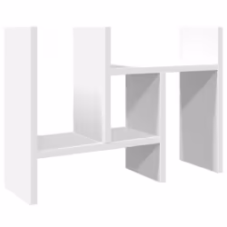 vidaXL Desk Organiser Office File Tray Organiser Grey Sonoma Engineered wood - white, 34.5 x 15.5 x 35.5 cm - Additional view 6