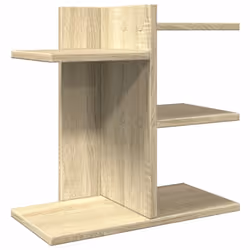vidaXL Desk Organiser Tray Organiser File Organiser Smoked Oak Engineered wood - sonoma oak