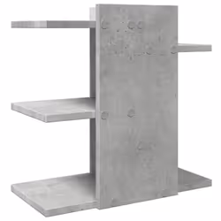 vidaXL Desk Organiser Tray Organiser File Organiser Smoked Oak Engineered wood - concrete grey - Additional view 5