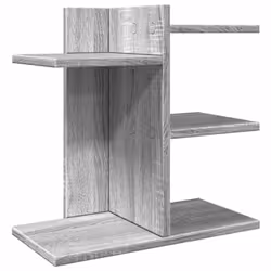 vidaXL Desk Organiser Tray Organiser File Organiser Smoked Oak Engineered wood - grey sonoma