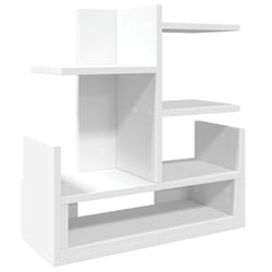 vidaXL Desk Organiser Office Tray Organiser File Organiser Engineered wood - white