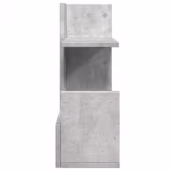vidaXL Desk Organiser Office Tray Organiser File Organiser Engineered wood - concrete grey - Additional view 4