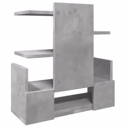 vidaXL Desk Organiser Office Tray Organiser File Organiser Engineered wood - concrete grey - Additional view 5