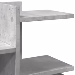 vidaXL Desk Organiser Office Tray Organiser File Organiser Engineered wood - concrete grey - Additional view 6