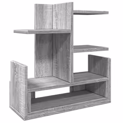 vidaXL Desk Organiser Office Tray Organiser File Organiser Engineered wood - grey sonoma