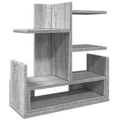 vidaXL Desk Organiser Office Tray Organiser File Organiser Engineered wood - grey sonoma