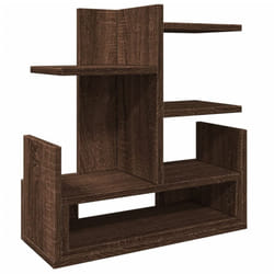vidaXL Desk Organiser Office Tray Organiser File Organiser Engineered wood - brown oak